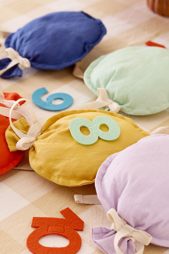 Ballongirlande, inkl. Zahlen