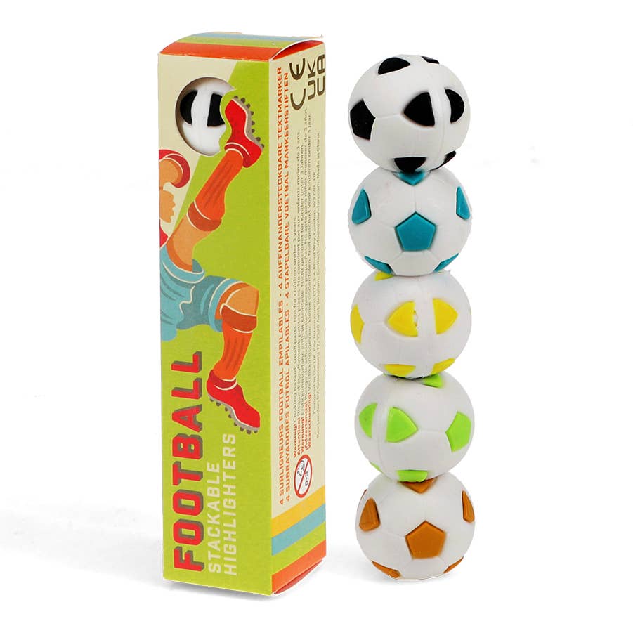 Stapel-Textmarker, Fußball
