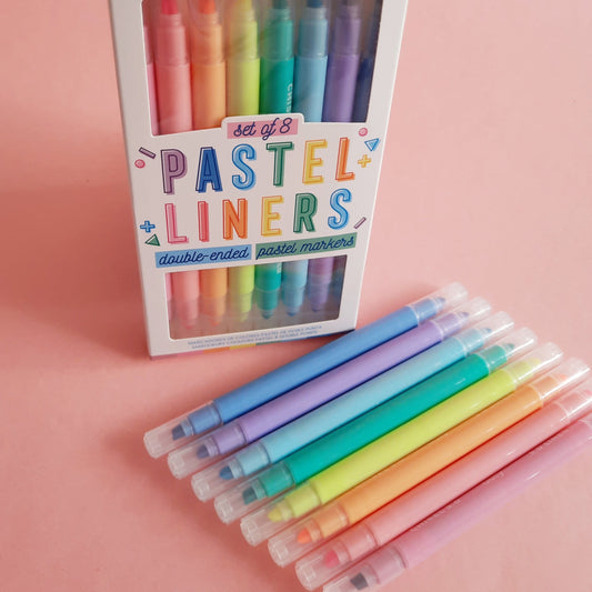 Pastell-Liner Doppelseitige Stifte