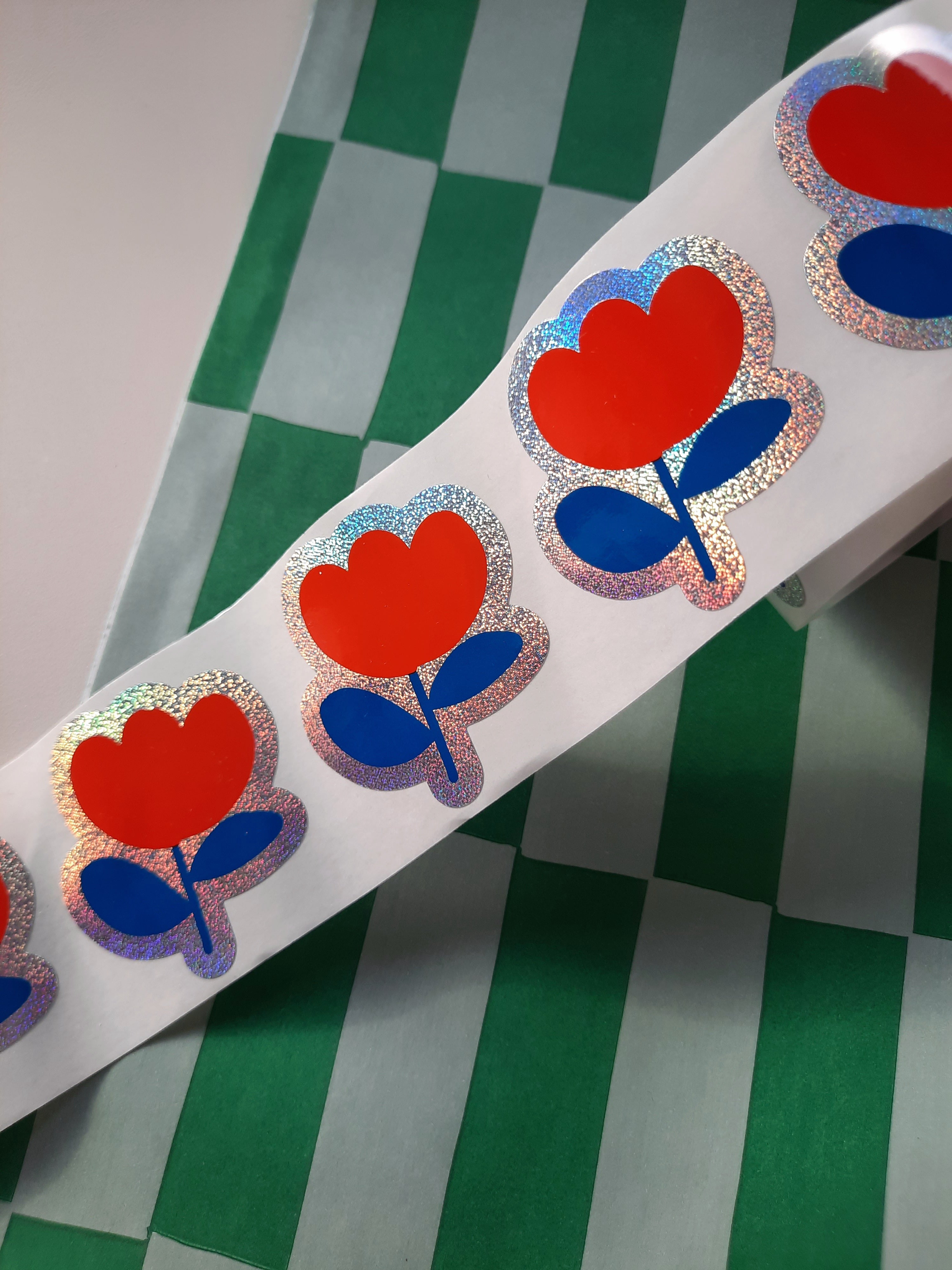 Sticker 'Flower' 6er-Set