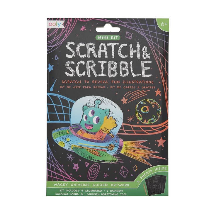 Scratch&Scribble Malkarten - Universe