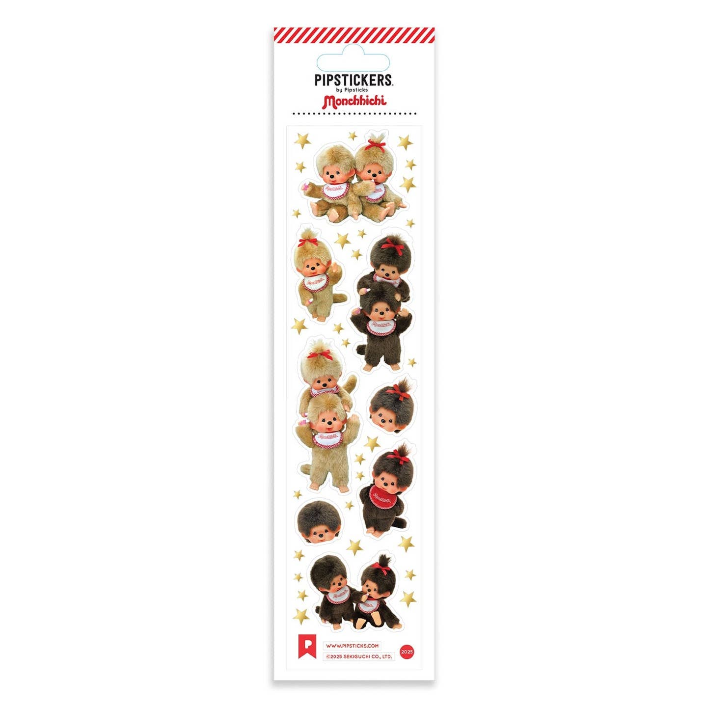 Stickerbogen, Monchhichis