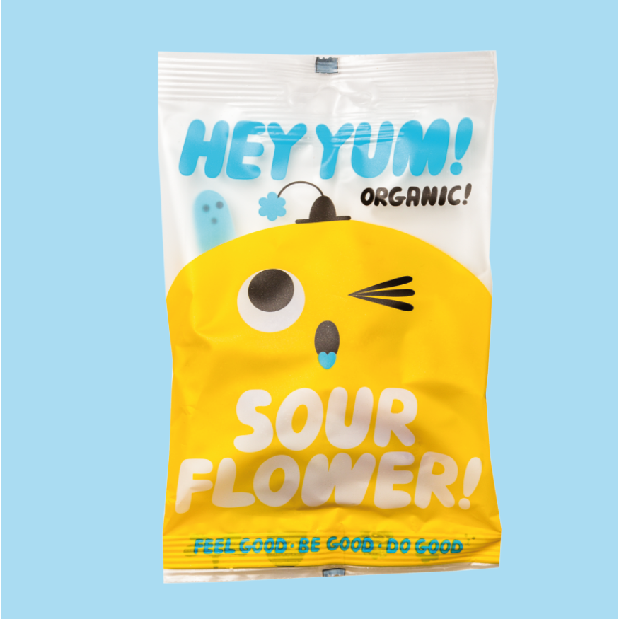 HEY Yum! Organic Sweets Sour Flower 100g
