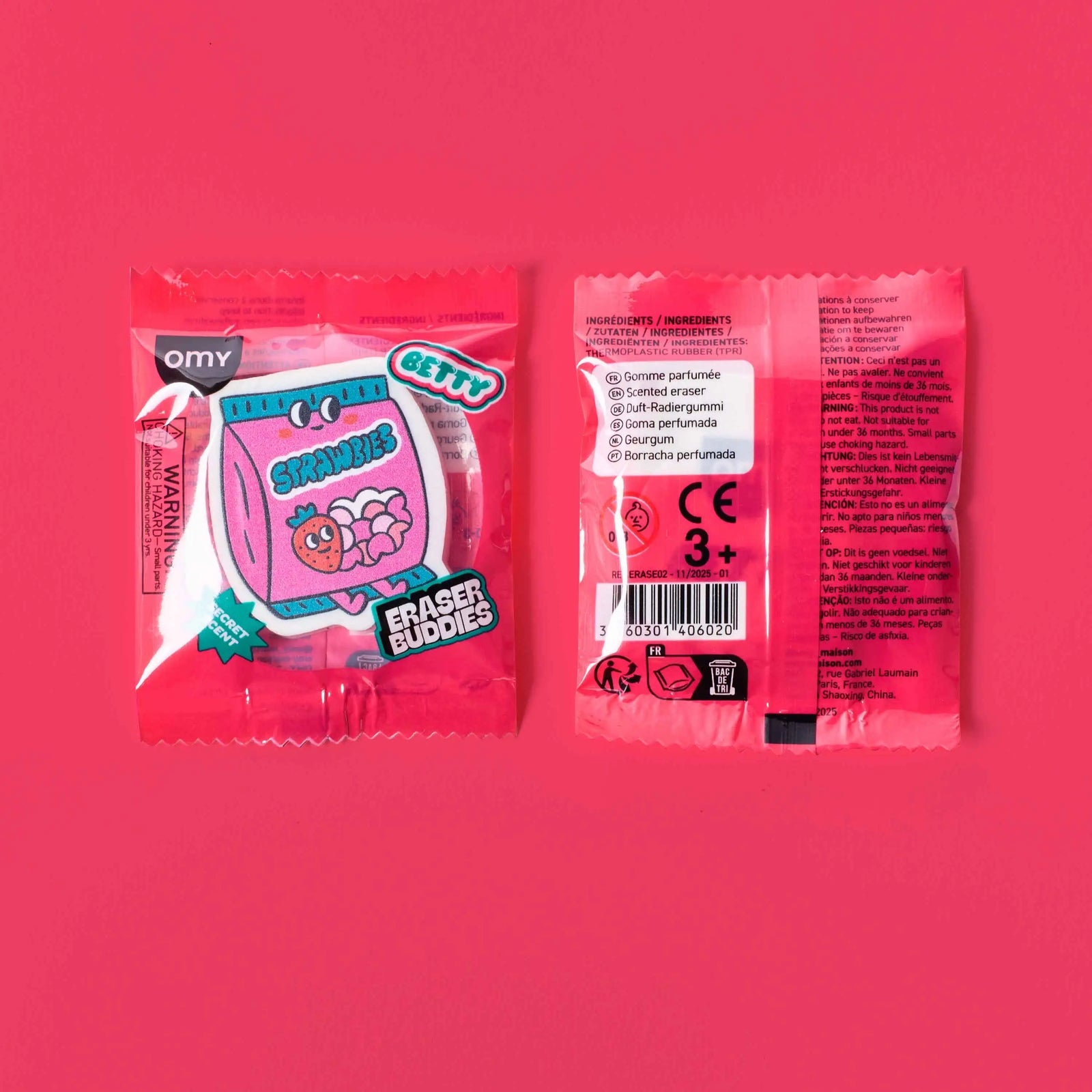Omy, Eraser Buddies – Betty