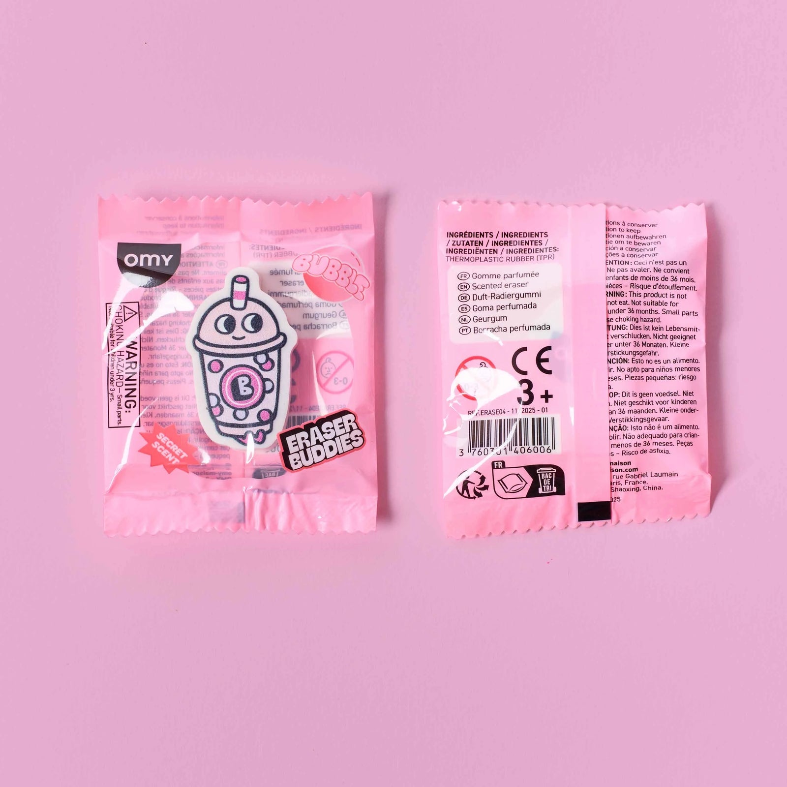 Omy, Eraser Buddies – Bubble