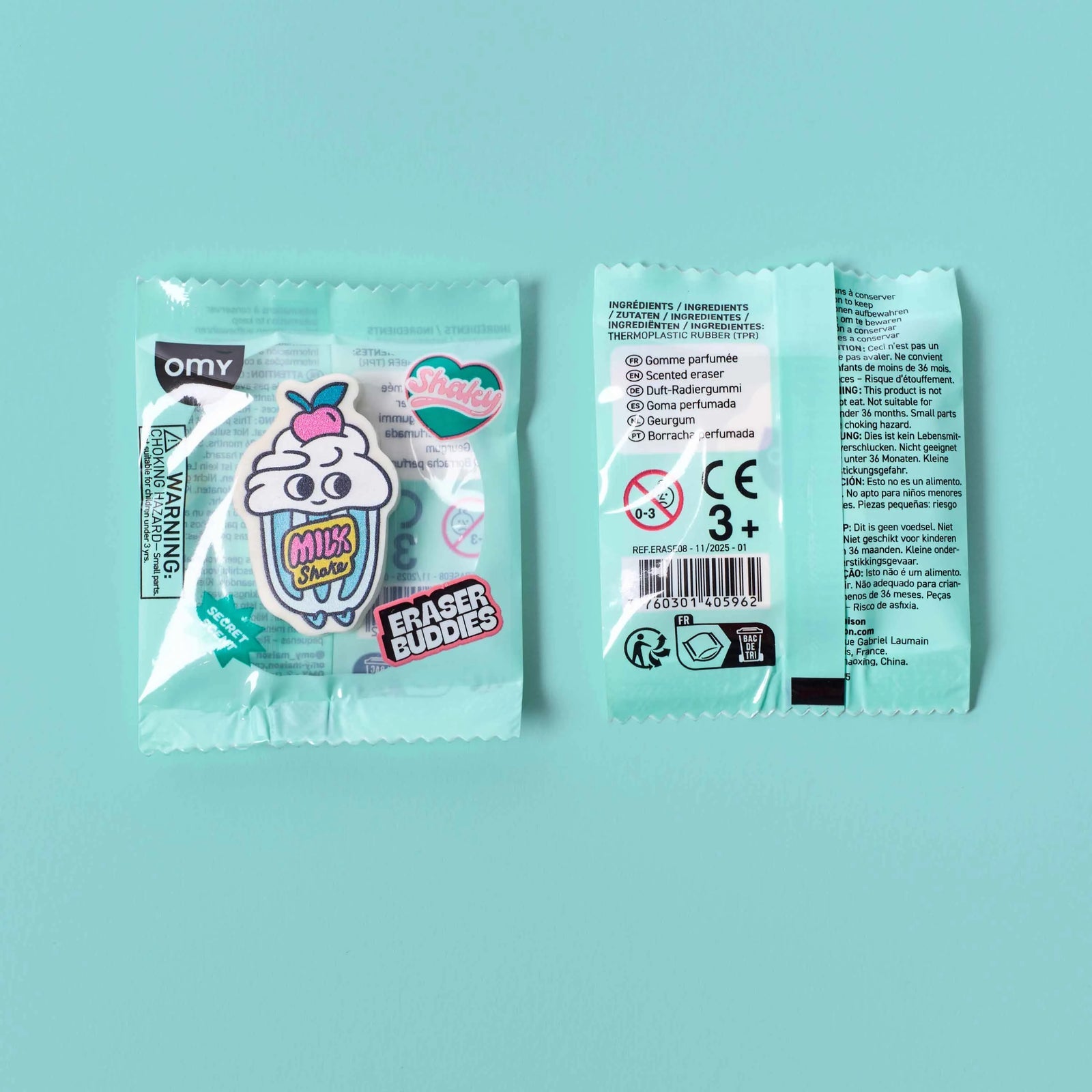 Omy, Eraser Buddies – Shaky