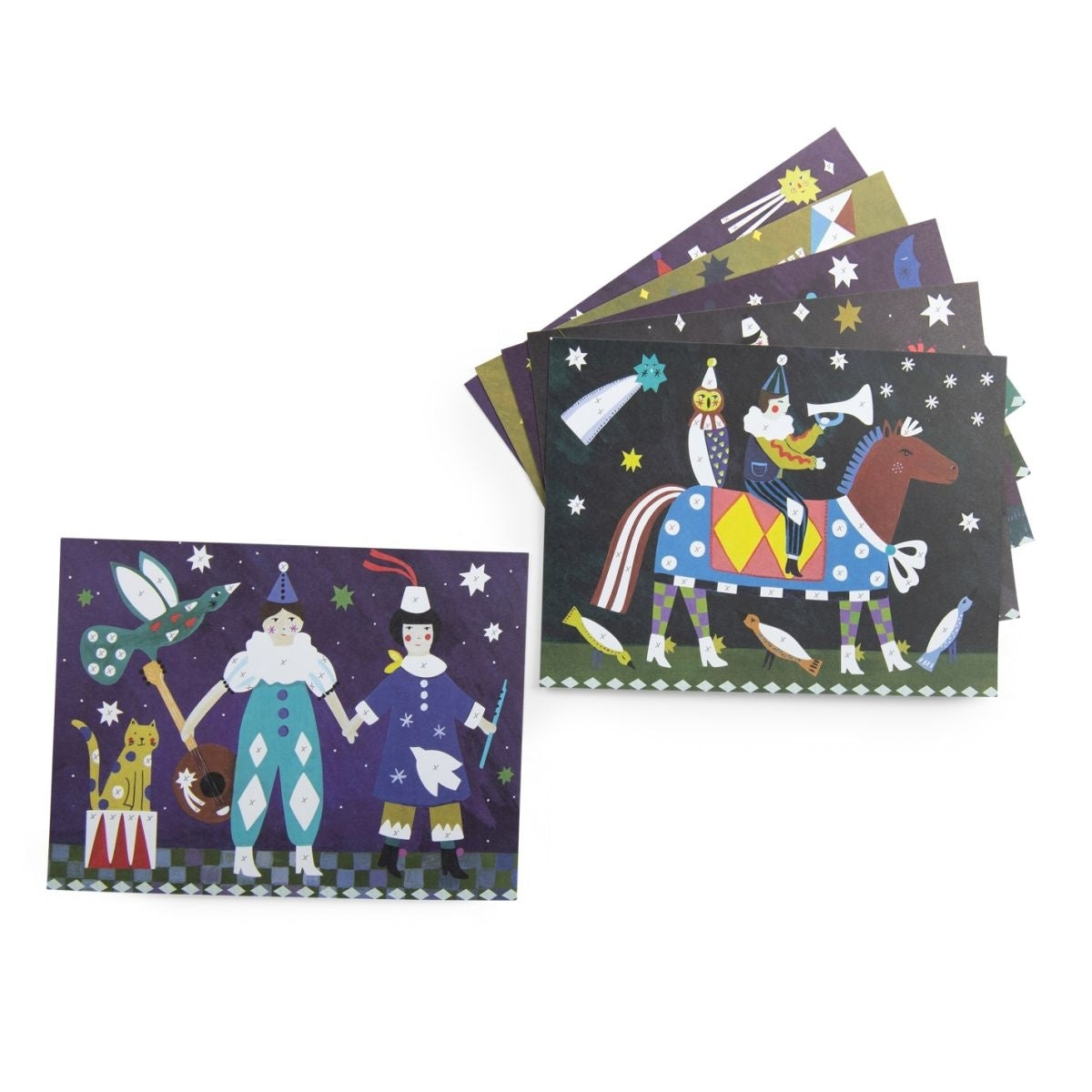 Comètes Filantes Metallfolien Bilder