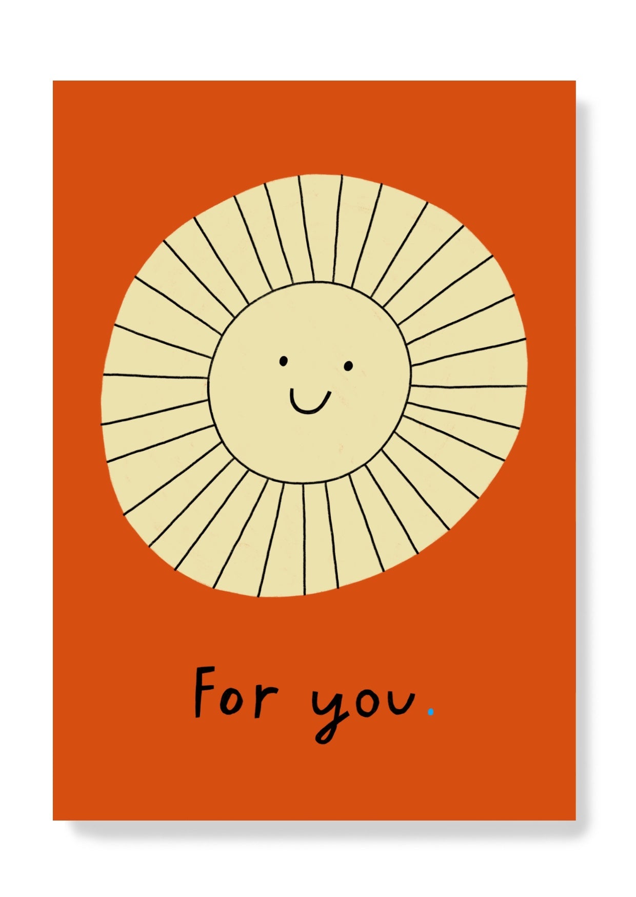 Postkarte Sun for you