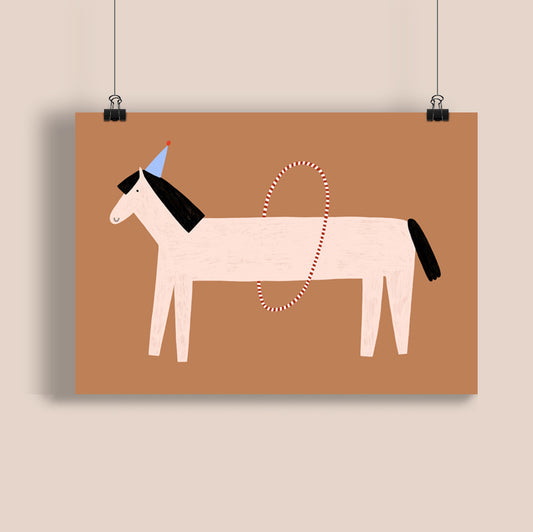 Poster "Partyhorse"