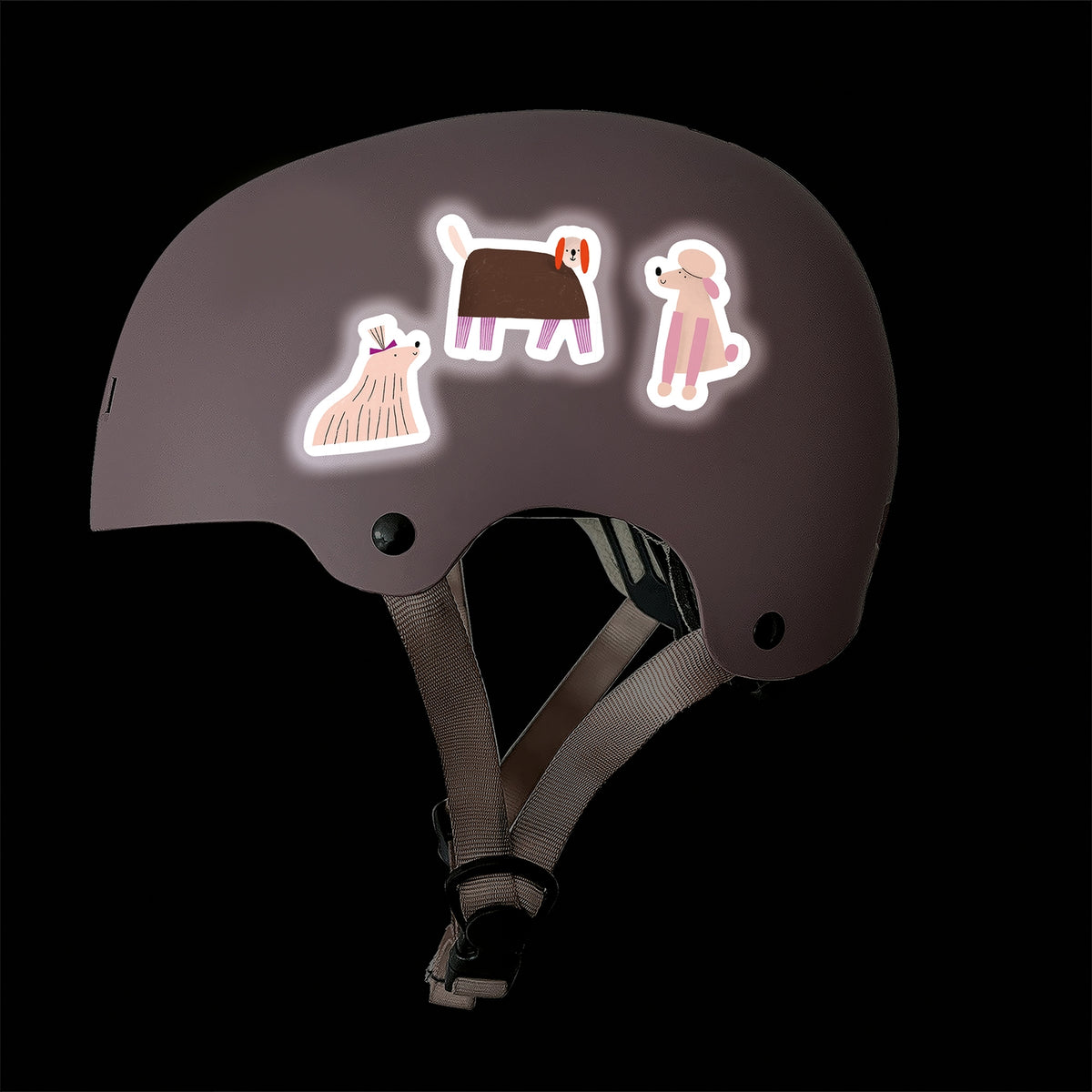 Reflektierende Sticker, Hunde