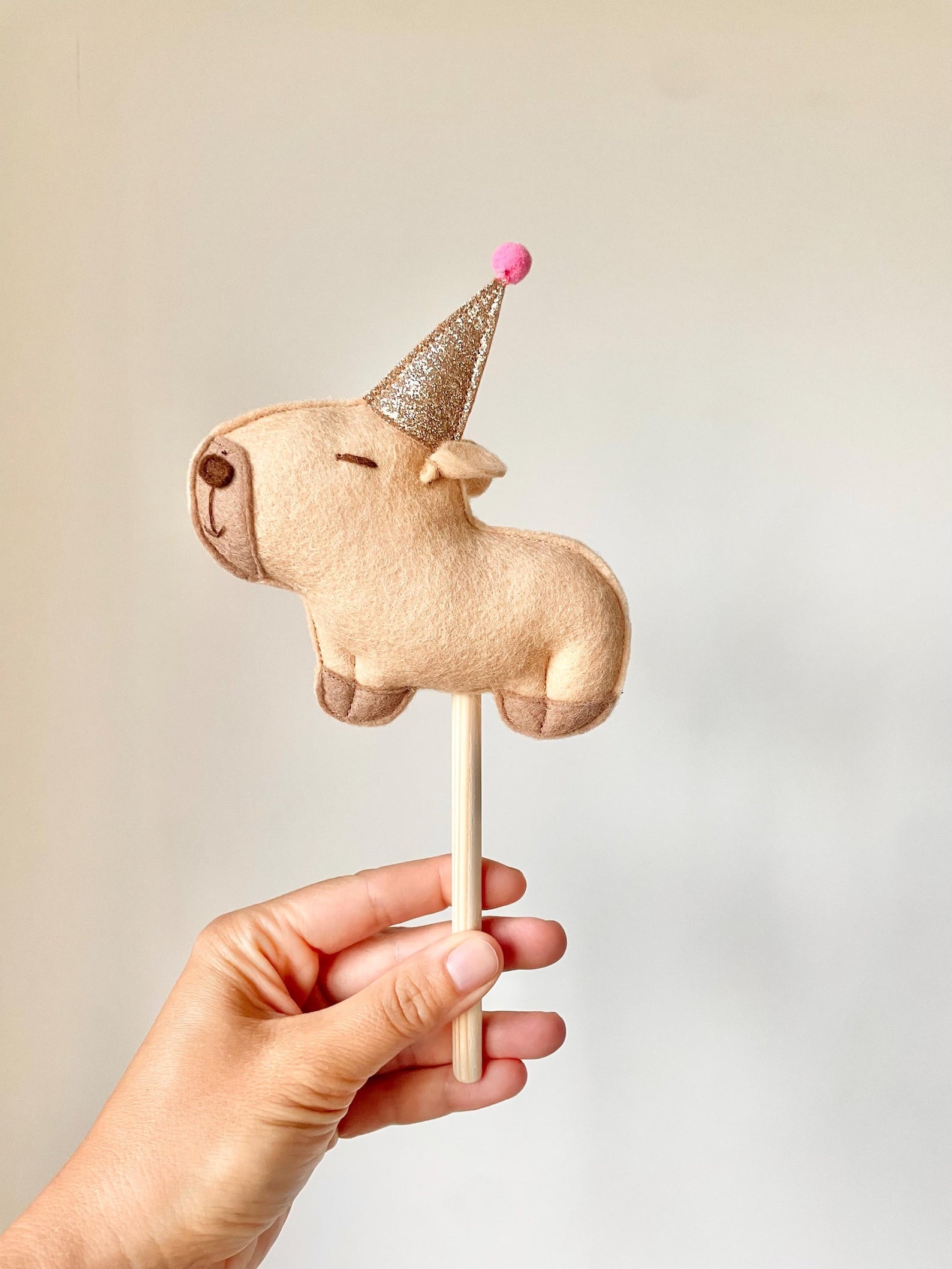 Capybara Anhänger/Caketopper