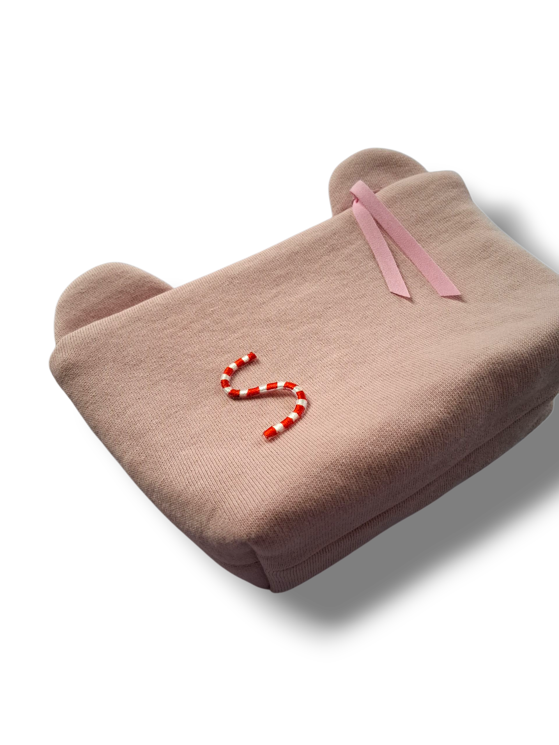 Kleine Tasche Bär, versch. Farben, inkl. ABC-Patch deiner Wahl