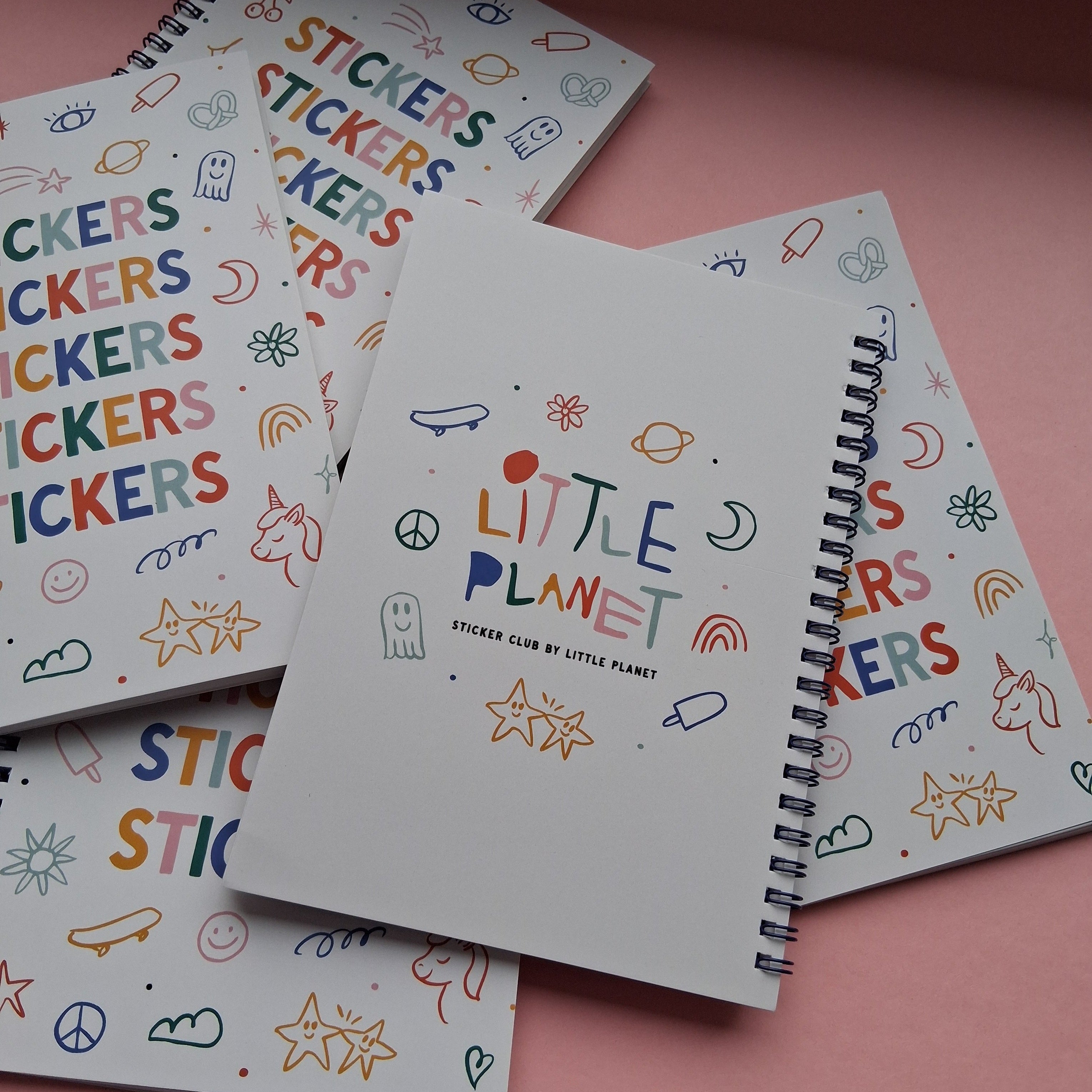 Little Planet Stickerheft, A5