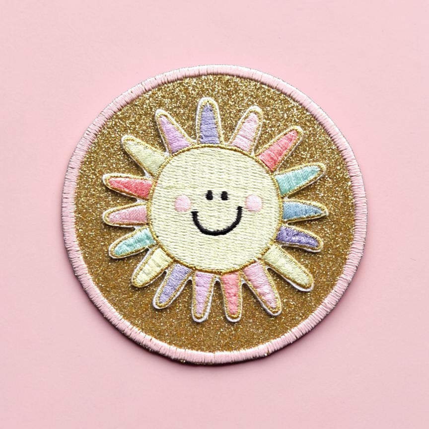 Patch-it Sunny, Gold-Glitzer