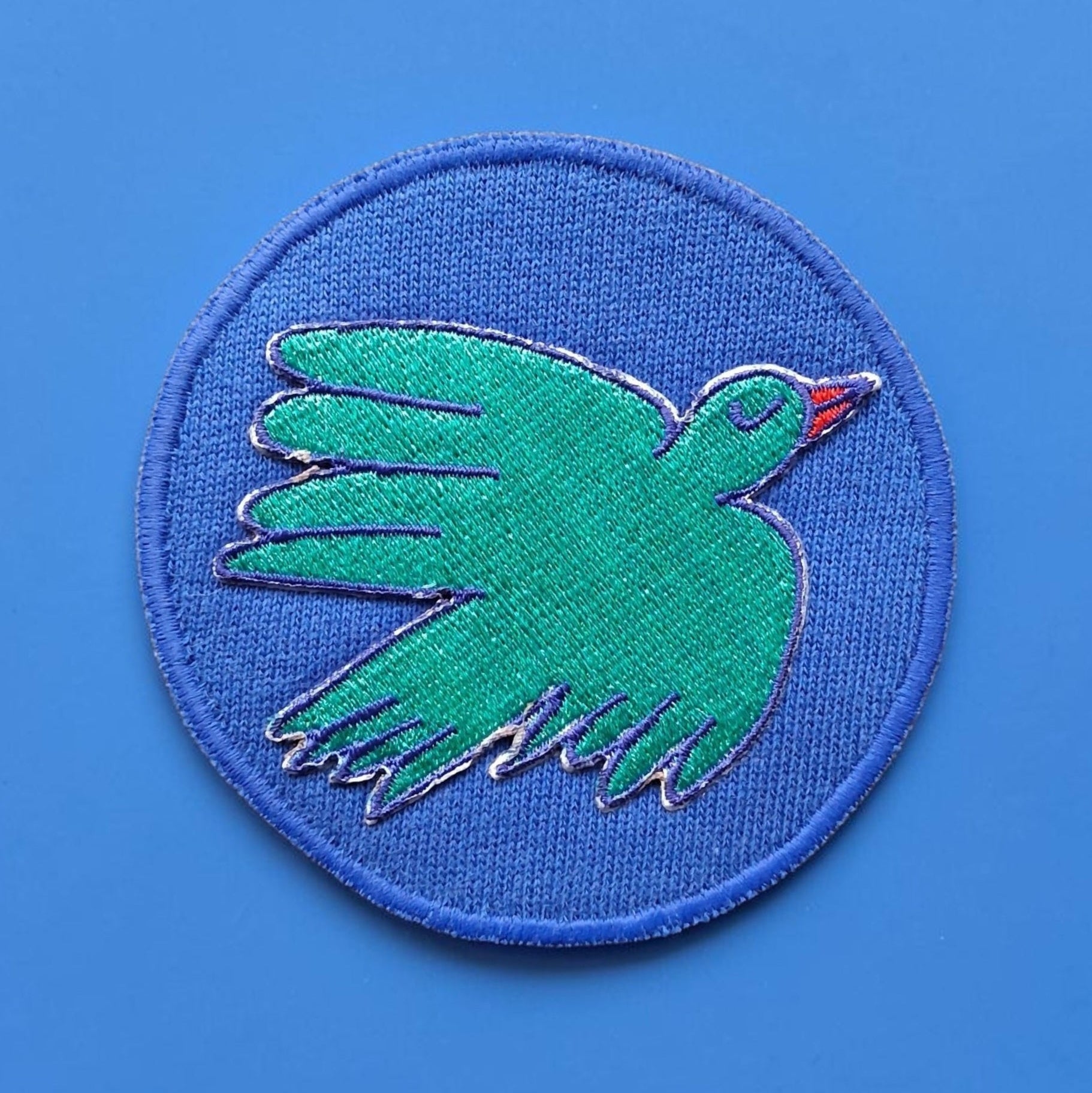 Patch-it Vogel Grün