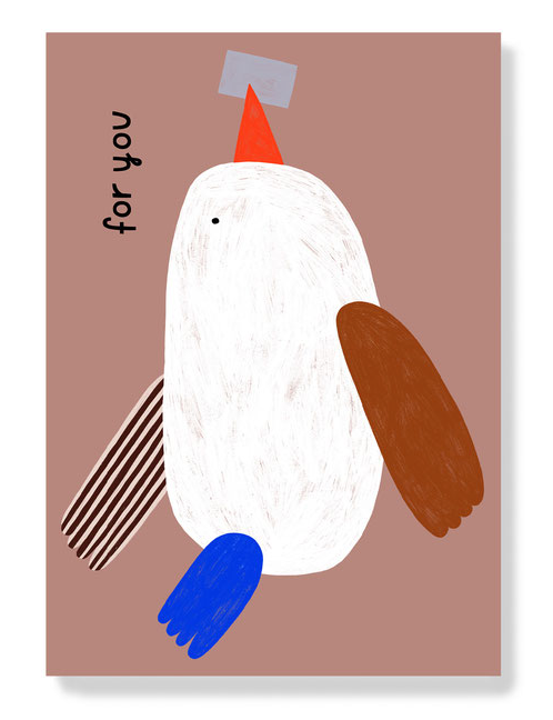 Postkarte For You Bird