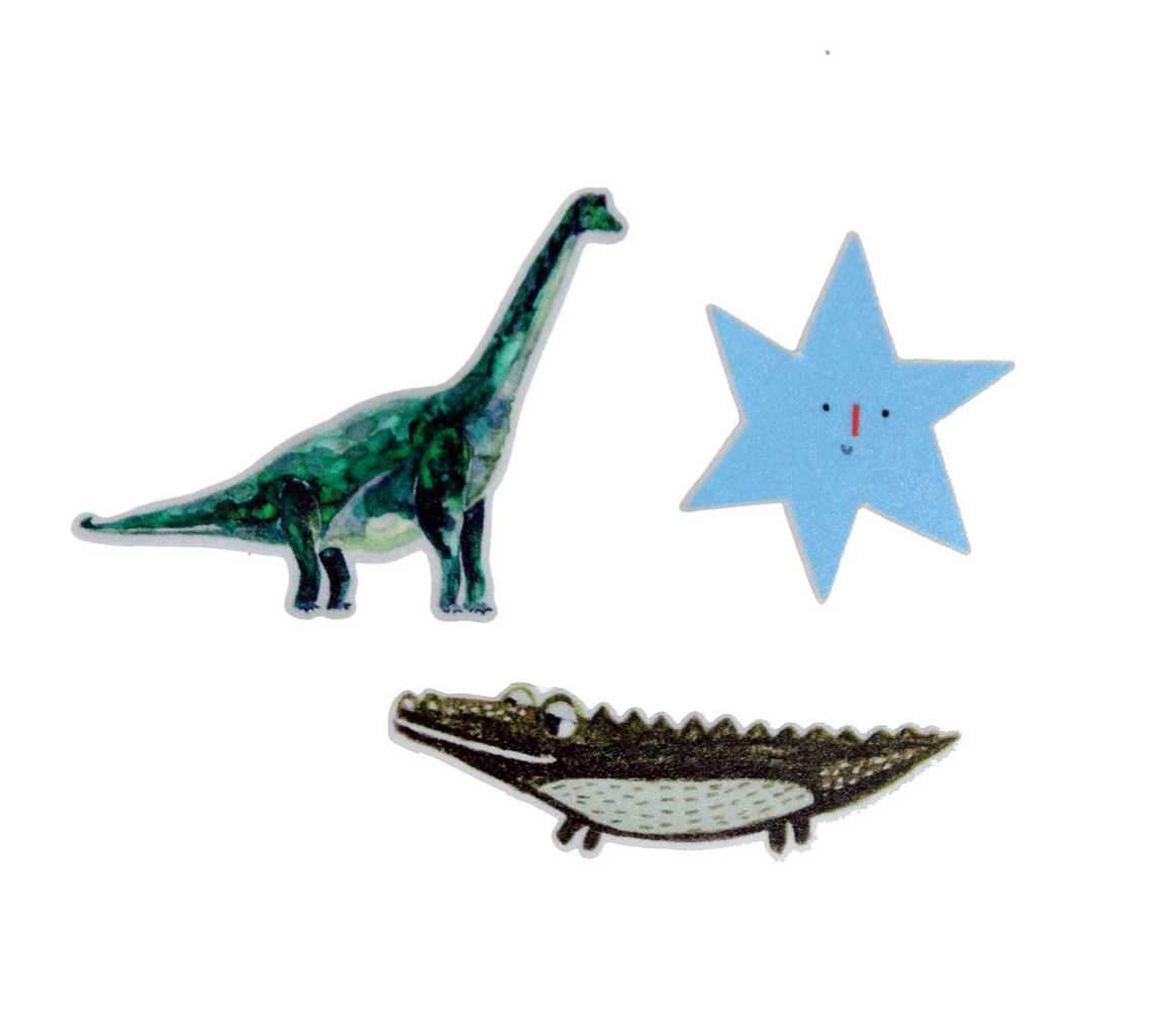 Sticker-Set Dino, reflektierend